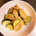 のえもゆ's cooksnap of when they made タケノコとスナップえんどう炒め.