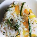 Ran6312's cooksnap of when they made 青じそとたくあんのおにぎり.