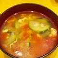 あゆみかぴ's cooksnap of when they made ズッキーニとトマトのさっぱりスープ.
