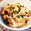 pocoppo's cooksnap of when they made 油揚げと山椒の実のおつまみ煮.