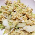 9b_pencil's cooksnap of when they made 丼にもなるよ♪超簡単☆キャベツの卵とじ！.