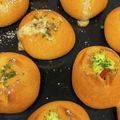 ✨ふ〜わりん✨'s cooksnap of when they made ふわふわ☆トマトバジルのちぎりパン.