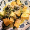 クックDYO7CT☆'s cooksnap of when they made 小松菜と厚あげのマヨポン炒め.