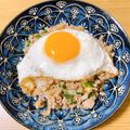 ごりちゃん○'s cooksnap of when they made 簡単★焼肉のたれで！合い挽肉のそぼろ丼♡.