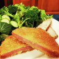 ダッフィーニーうに's cooksnap of when they made 厚切りハムカツ.