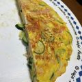 虎蓮坊's cooksnap of when they made ズッキーニの和風オムレツ.