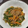 Nilmini's cooksnap of when they made 豚肉でピリッと甘辛プルコギ.
