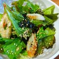 ちーまぐ's cooksnap of when they made レタスと竹輪の韓国風サラダ☆★.