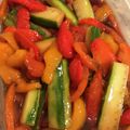 saki1010's cooksnap of when they made 簡単やみつき♡パプリカのグリルマリネ.