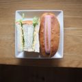 みるく茶's cooksnap of when they made おうちカフェ★ふんわり玉子サンド.
