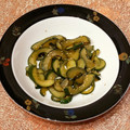 なつき☆ミ's cooksnap of when they made デカきゅうり救済のすき焼きタレ焼き.