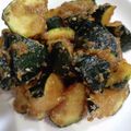 とも☆♪☆♪'s cooksnap of when they made 味噌胡麻ズッキーニ.