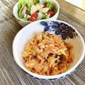 ズボラ〜ゴルファ〜's cooksnap of when they made 炊飯器で★ほったらかしチキンライス.