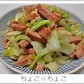 ちょこ☆ちょこ's cooksnap of when they made 簡単すぎるスパム炒め.