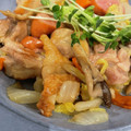 わか★'s cooksnap of when they made 鶏もも肉と野菜の黒酢風味炒めもの.