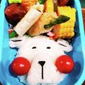 はなすび's cooksnap of when they made スパイファミリー　ボンド　キャラ弁.