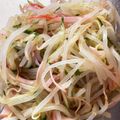 ミミコ＆キンジ's cooksnap of when they made 美味し過ぎ！もやしとハムの中華サラダ.
