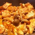クック船長900's cooksnap of when they made 簡単一品☆豆腐とシメジの明太子炒め☆.