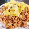 ねこぱんち☆れんだ's cooksnap of when they made 真っ黒！岡山県民のB級グルメ♪えびめし.