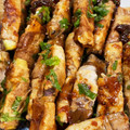 Cikapiiii's cooksnap of when they made うめジャム活用！なすの豚肉巻き.