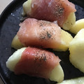 葉月優希's cooksnap of when they made ＊桃の生ハム巻き＊.