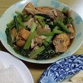 ねこのおかあさん☆'s cooksnap of when they made 小松菜とがんもの煮物.