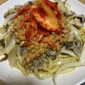 ★ゴンぎつね★'s cooksnap of when they made ダイエットメニュー☆きのこと納豆の満腹パスタ.