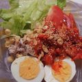 メイプル⌘'s cooksnap of when they made 冷麺風ピリ辛そうめん.