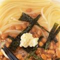 chel725's cooksnap of when they made レンジで簡単♩美味しい納豆パスタ.