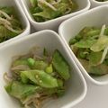 neko♡まんま's cooksnap of when they made 10分で完成！絹さやの胡麻ナムル.