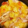 クックHLBZT0☆'s cooksnap of when they made 炊飯器料理☆鶏もも肉のトマトクリーム煮.
