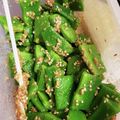 ハチ8コロ8's cooksnap of when they made ☆味噌入りモロッコいんげんの胡麻和え☆.