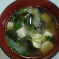 クックEKELXT☆'s cooksnap of when they made 捨てないで☘️鯖缶の残り汁de味噌汁.