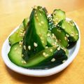 akkkkko☆'s cooksnap of when they made カンタン酢できゅうりの中華風即席漬け.