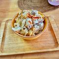 komutatata's cooksnap of when they made 豆腐卵丼（自分流）.