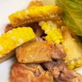 さやポニョ's cooksnap of when they made 鶏とトウモロコシのスパイシーポン照り.