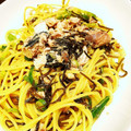 chi_chan＊°'s cooksnap of when they made 和えるだけのさば缶パスタ✿塩昆布ゆず胡椒.