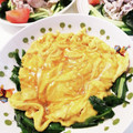 クックE662AA☆'s cooksnap of when they made 【中華屋のニラ玉】半熟とろとろ ニラ玉.