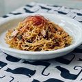 クック3539PY☆'s cooksnap of when they made ＊豚と高菜の食べラー焼きそば＊.