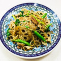 あっこ姉's cooksnap of when they made 豚・蓮根･蒟蒻炒め.