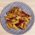アクセル☆'s cooksnap of when they made 1分25秒！揚げない大学いも.