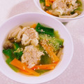 みぽぽ37's cooksnap of when they made 野菜と焼売の食べるスープ.