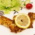 DonAoyama's cooksnap of when they made レモンでもみもみ☆鶏もも肉のパン粉焼き.