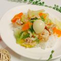 柚子♡⸝⸝⸝'s cooksnap of when they made 白菜消費❣簡単♥八宝菜風・中華丼にも.