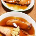 ふわりんぽよりん♪'s cooksnap of when they made サクラマス（煮魚）の あんかけ.