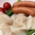 ☆ごはんできた☆'s cooksnap of when they made 水餃子サラダ.