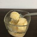 楽嬉喜's cooksnap of when they made 生クリームなし！卵アイス.