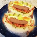 龍青空ママ's cooksnap of when they made ♫♬ハンバーグでボリュームサンド♫♬.