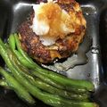 ミルクボール's cooksnap of when they made 激ウマ！大葉ハンバーグ.