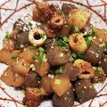 亜矢佳's cooksnap of when they made こんにゃくと大根・ちくわ炒め煮　キャンプ.